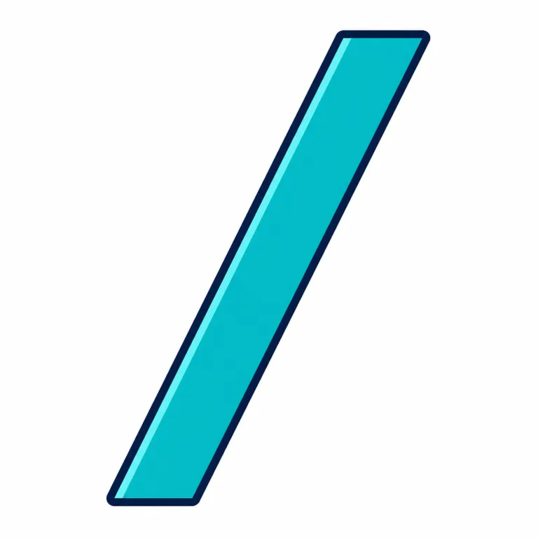 slash（スラッシュ記号・noun）の覚え方イラスト