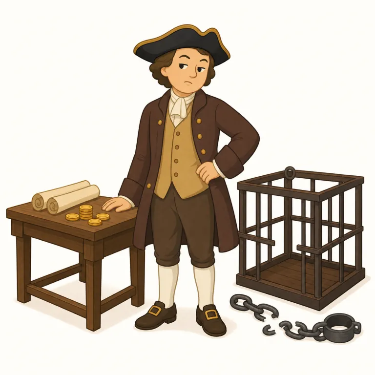 slaver（奴隷商人・名詞）の覚え方イラスト — slave を知っていれば、-er が付いて「その対象に関わる人・物」になる形として覚えやすい語です