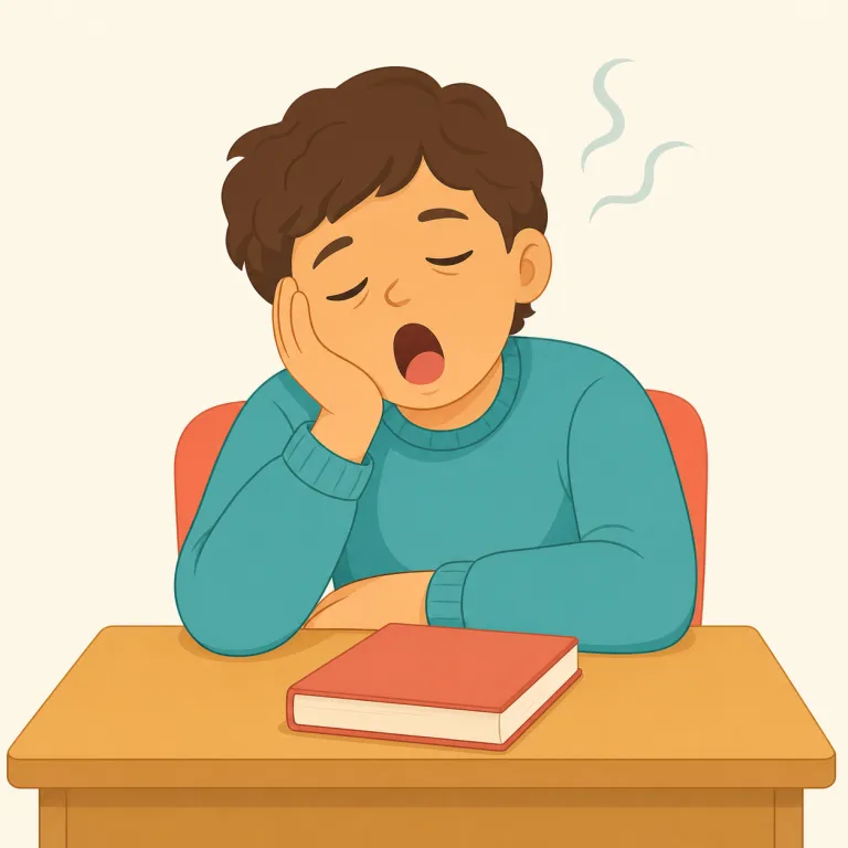 sleepiness（眠気・名詞）の覚え方イラスト — sleep を知っていれば土台は十分