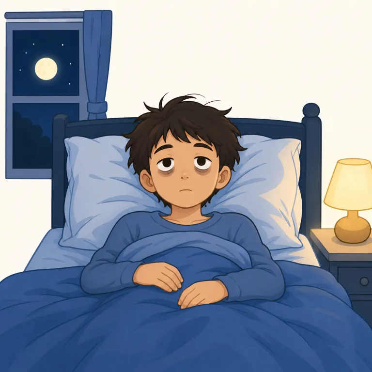sleeplessの覚え方イラスト