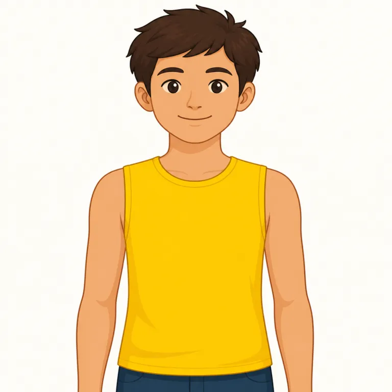 sleeveless（ノースリーブ・形容詞）の覚え方イラスト — sleeveless は sleeve「袖」が見えればかなり取りやすい語です