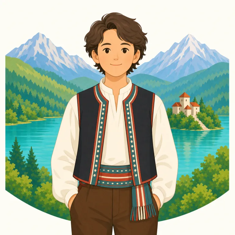 slovenian（スロベニア人・noun）の覚え方イラスト