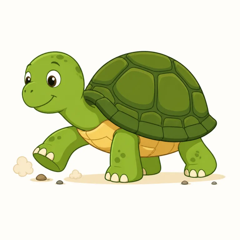 slowly（ゆっくりと・副詞）の覚え方イラスト — slowly は slow「遅い」に副詞を作る -ly が付いた形です