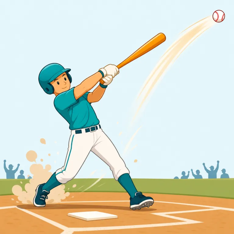 slugger（強打者・名詞）の覚え方イラスト — slugger は slug + -er で『強く打つ人』と見ると覚えやすいです