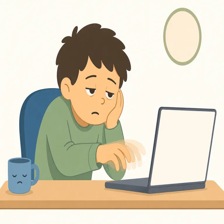sluggish（動きの鈍い、反応の遅い、低調な・形容詞）の覚え方イラスト — まず slow より重く、だるく、勢いがない感じをまとめて表す語だと押さえると残りやすいです