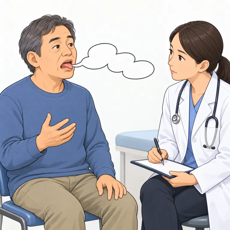 slur（ろれつの乱れ・noun）の覚え方イラスト