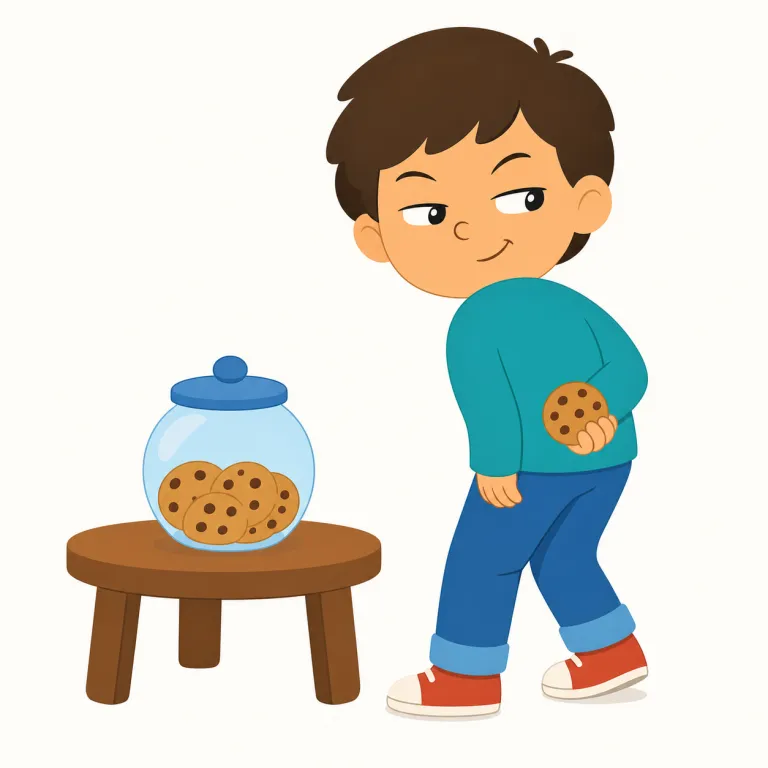 sly（ずるい・形容詞）の覚え方イラスト — 「ずるい」の sly は、単に秘密めいているだけでなく、自分に有利になるよう相手を出し抜く狡さを含む形容詞です