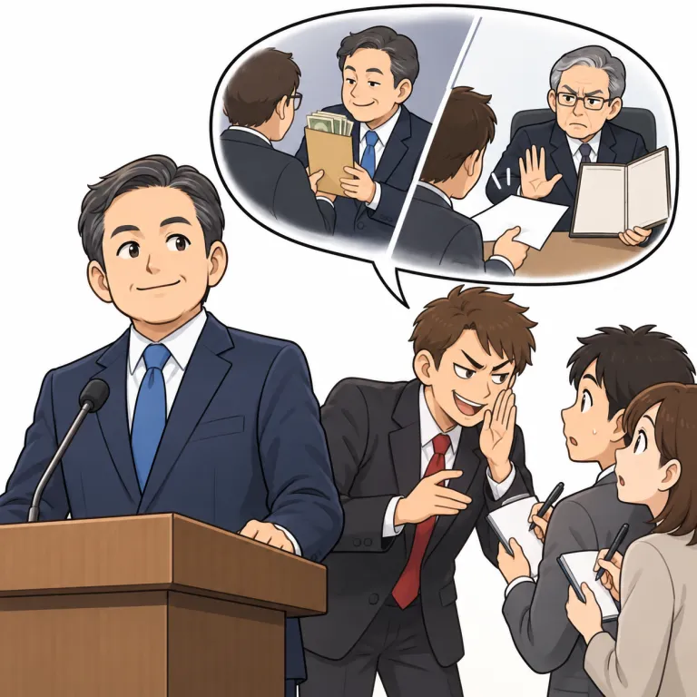 smear（中傷・noun）の覚え方イラスト