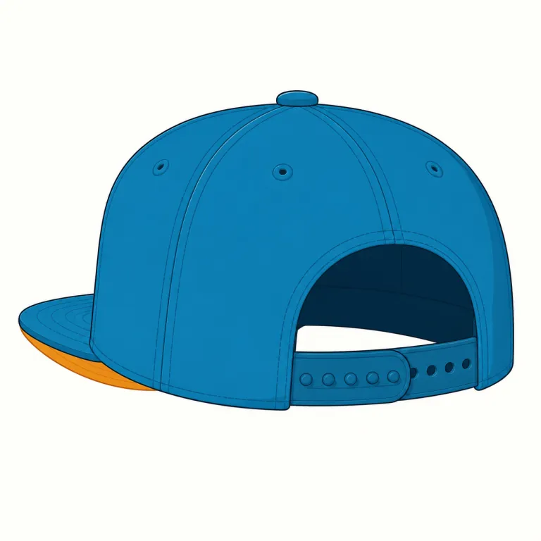 snapback（急回復、反発・名詞）の覚え方イラスト — snap は「パチンと鳴る、急に動く」、back は「戻る」