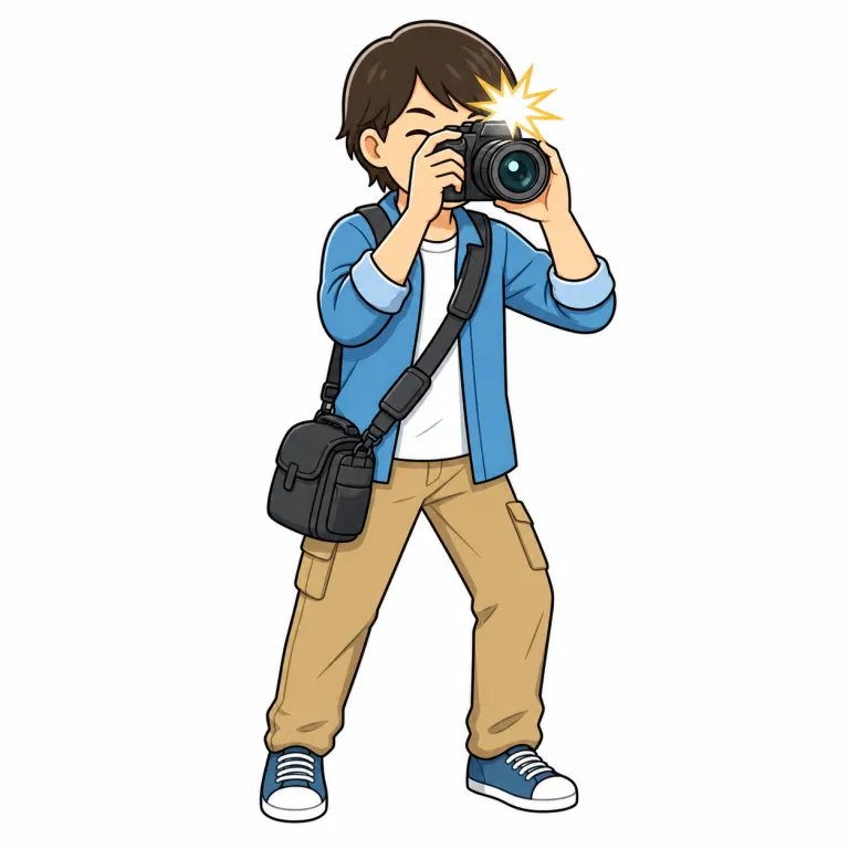 snapper（写真家・noun）の覚え方イラスト