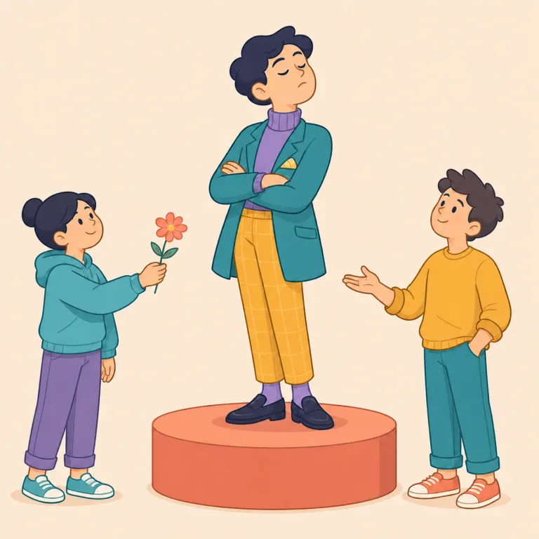 snobby（お高くとまった・形容詞）の覚え方イラスト — snob を知っていれば最短です