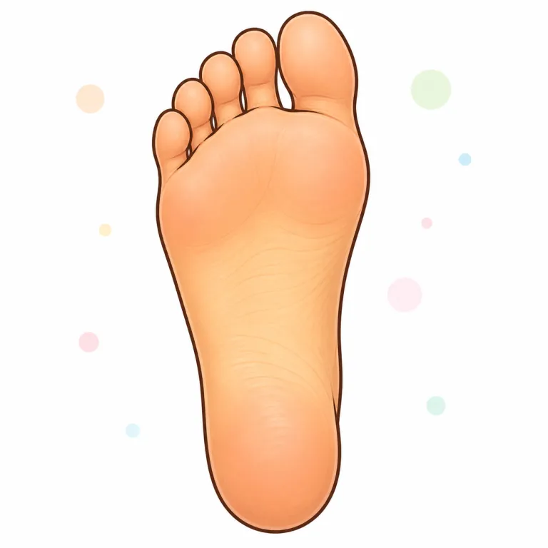 sole（足の裏・noun）の覚え方イラスト
