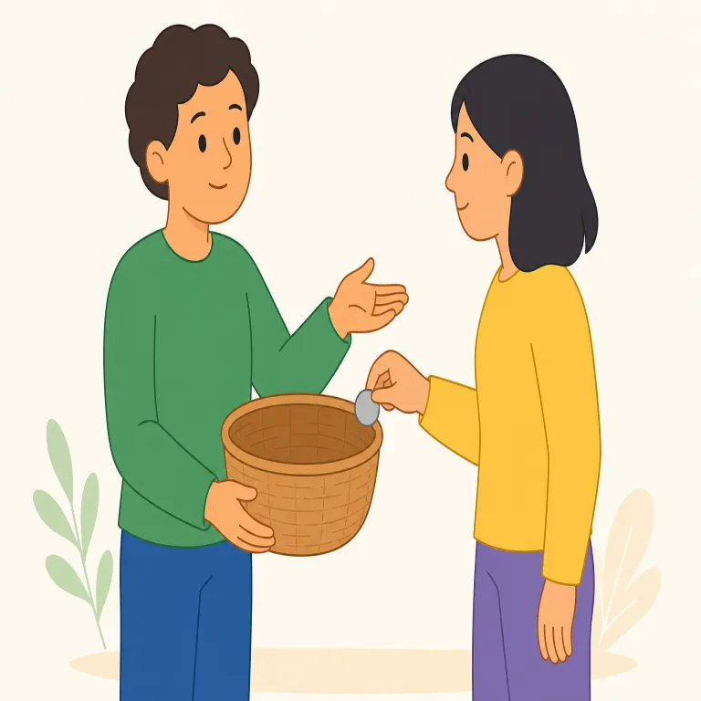 solicit（勧誘する・verb）の覚え方イラスト