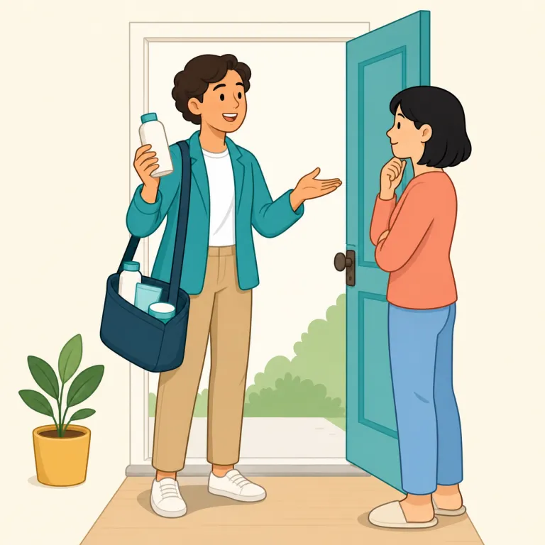 solicitor（弁護士・名詞）の覚え方イラスト — まず solicit「頼む・働きかける」を土台にすると覚えやすいです