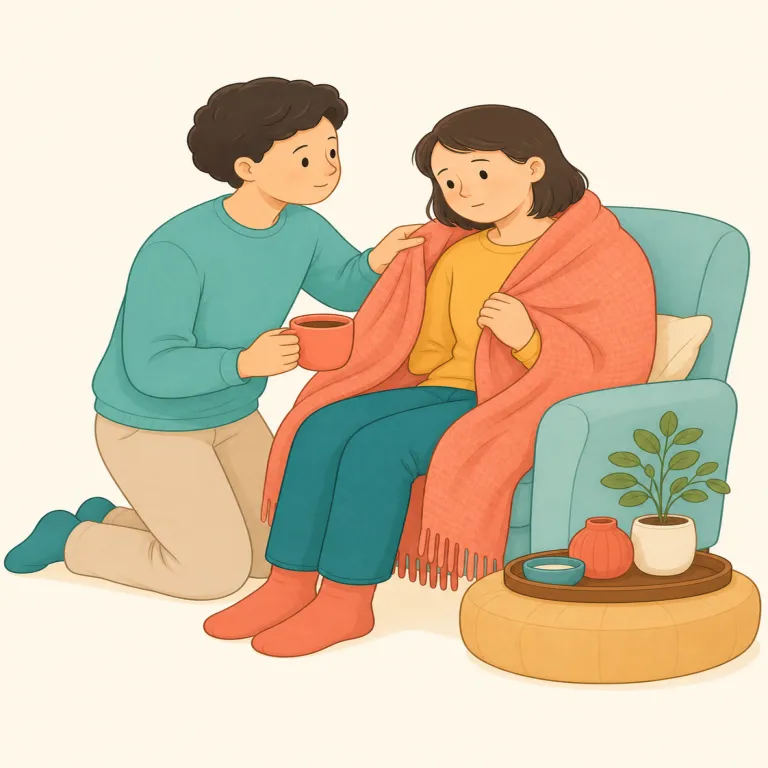 solicitous（気遣いのある・形容詞）の覚え方イラスト — まず considerate や caring に近い形容詞として押さえると覚えやすいです