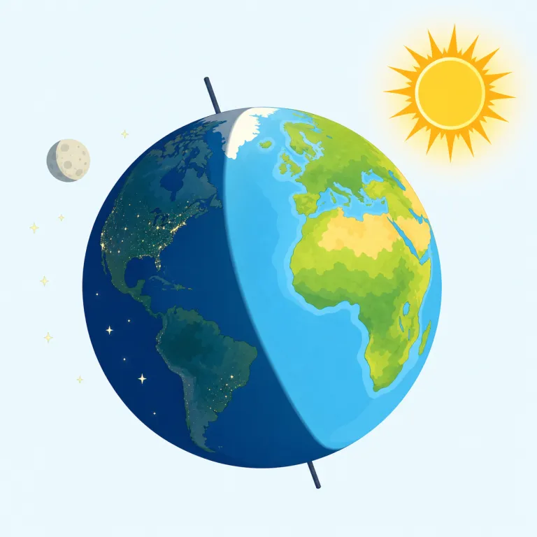 solstice（至点・名詞）の覚え方イラスト — まず solar（太陽の）を知っていれば、solstice の sol- でも「太陽の動きの話だな」と入りやすいです