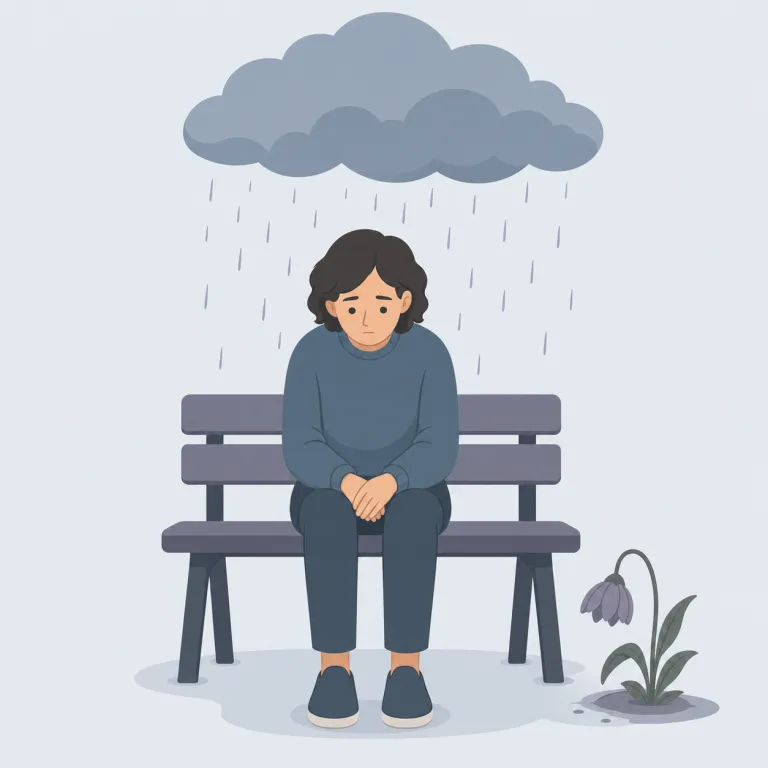 sombre（陰鬱な・形容詞）の覚え方イラスト — sombre は米語綴りの somber と同じ語なので、まずこの綴り違いをセットで覚えると定着しやすいです
