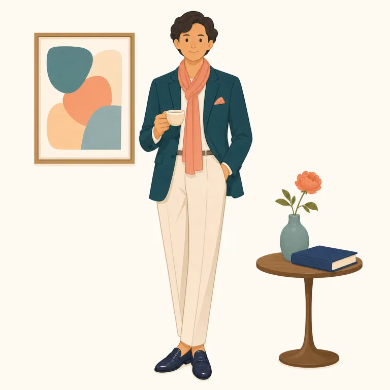 sophisticate（洗練された人・名詞）の覚え方イラスト — sophisticated（洗練された）を知っていれば、その人版が sophisticate と覚えると定着しやすい