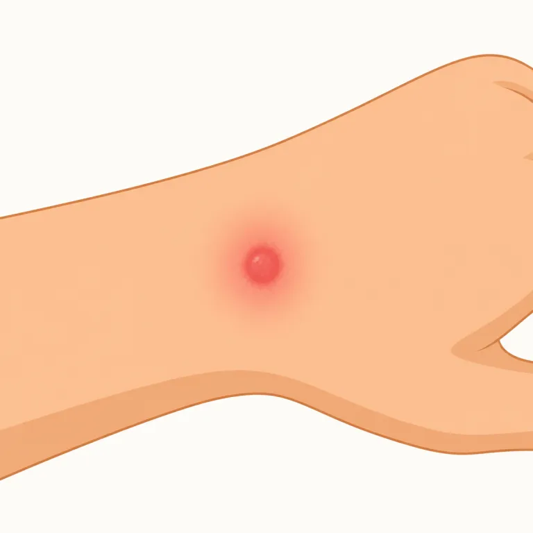sore（痛い・形容詞）の覚え方イラスト — 形容詞の sore は、体の部位が使いすぎ・炎症・圧迫で敏感になっているイメージで覚えると使いやすいです