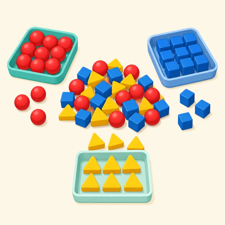 sorting（仕分け・名詞）の覚え方イラスト — sort を「ごちゃごちゃしたものを順番・種類ごとに整える基本動詞」として押さえると覚えやすいです
