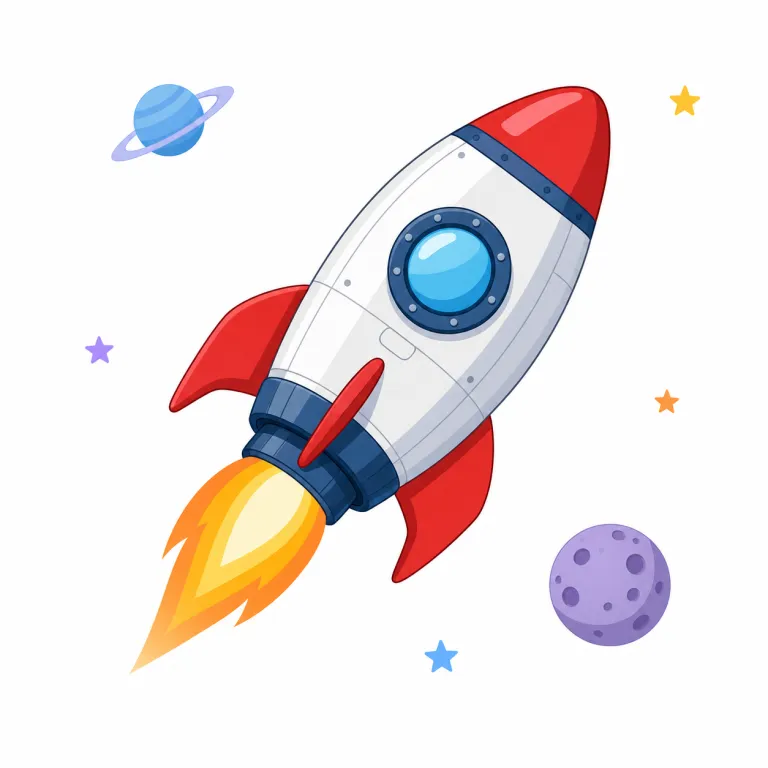 spacecraft（宇宙船・名詞）の覚え方イラスト — space + craft で捉えると覚えやすい語です