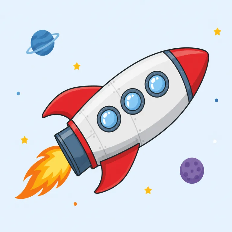 spaceshipの覚え方イラスト