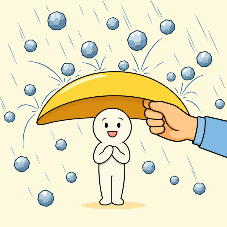 spare（免れさせる・verb）の覚え方イラスト