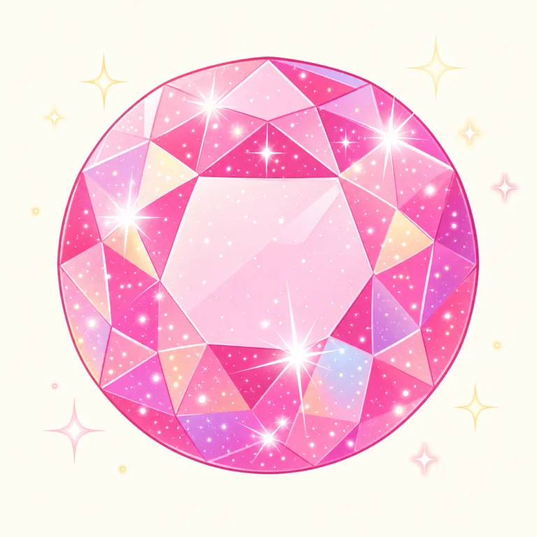 sparkly（キラキラした・形容詞）の覚え方イラスト — spark を知っていれば、「火花のような細かい光が散る感じ」で意味をつかみやすい