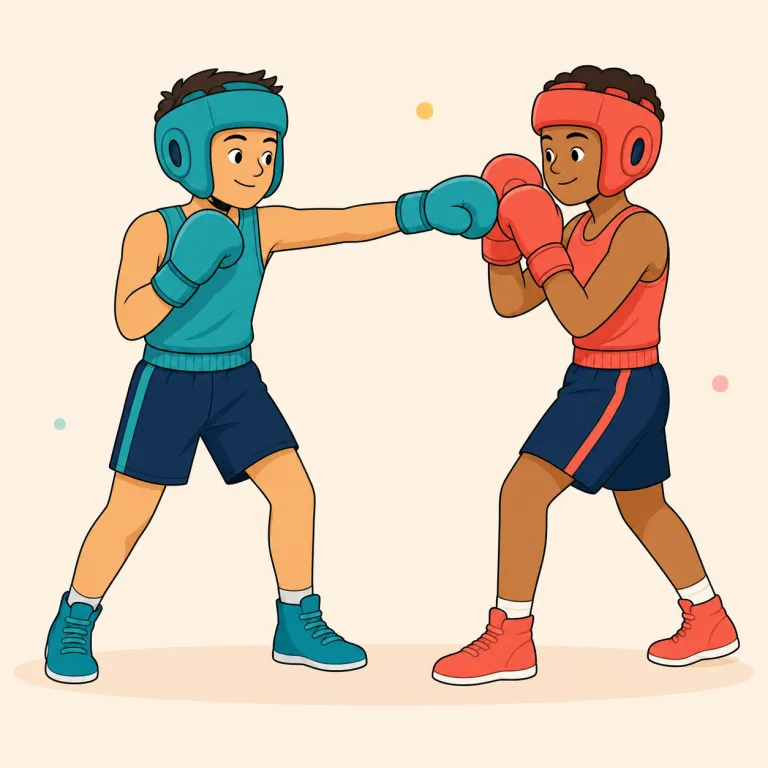 sparring（練習試合、スパーリング・名詞）の覚え方イラスト — まず動詞の spar をセットで覚えると定着しやすいです