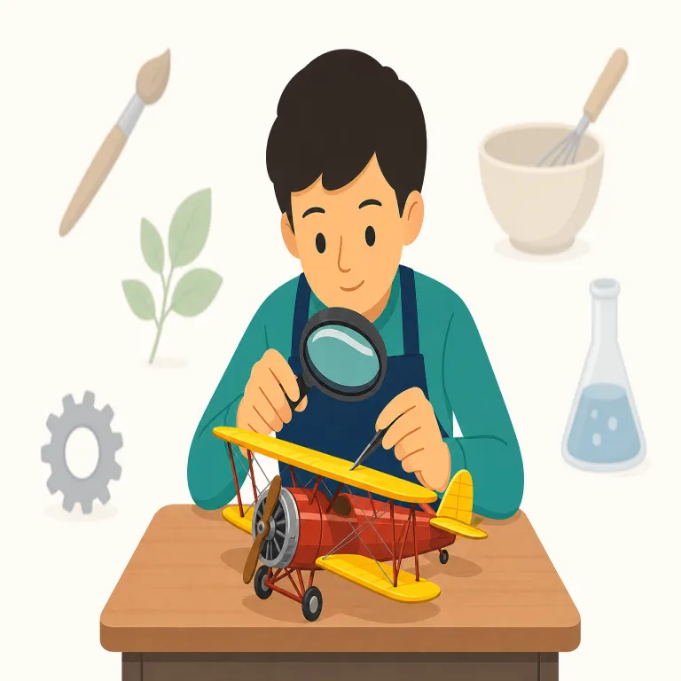 specialisation（専門分野・名詞）の覚え方イラスト — special は「特別な」、specialist は「専門家」