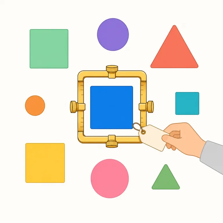 specifier（指定者・名詞）の覚え方イラスト — specifier は specify「指定する」に、人や物を表す接尾辞 -er が付いた語です