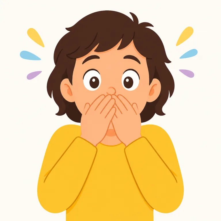 speechlessの覚え方イラスト