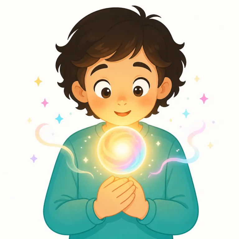 spellbound（魅了された・形容詞）の覚え方イラスト — spell と聞くとまず「つづる」よりも fantasy の「呪文」を思い出すと残りやすい語です
