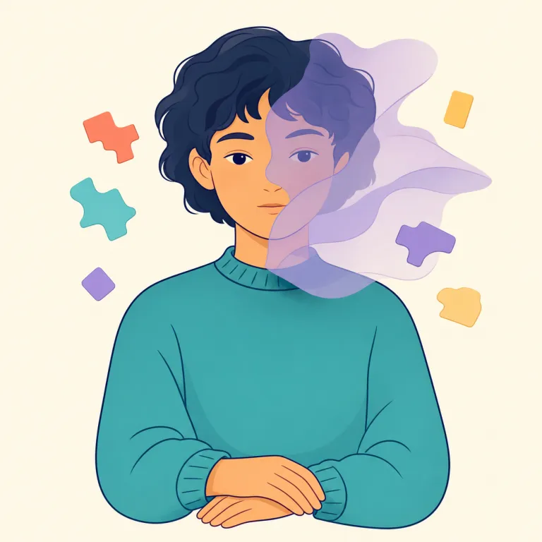 sphinx（謎めいた人・名詞）の覚え方イラスト — まず「スフィンクスの像」をそのまま思い浮かべるのが近道です