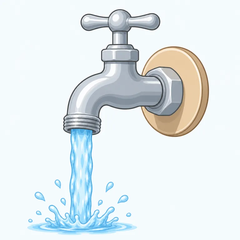 spigot（蛇口、注ぎ口・名詞）の覚え方イラスト — まず tap / faucet を知っているなら、spigot はそれより『容器や配管から液体を出す口そのもの』に意識が向く語だと整理すると覚えやすい