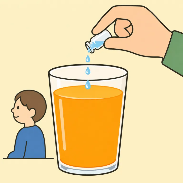 spike（酒や薬を入れる・verb）の覚え方イラスト