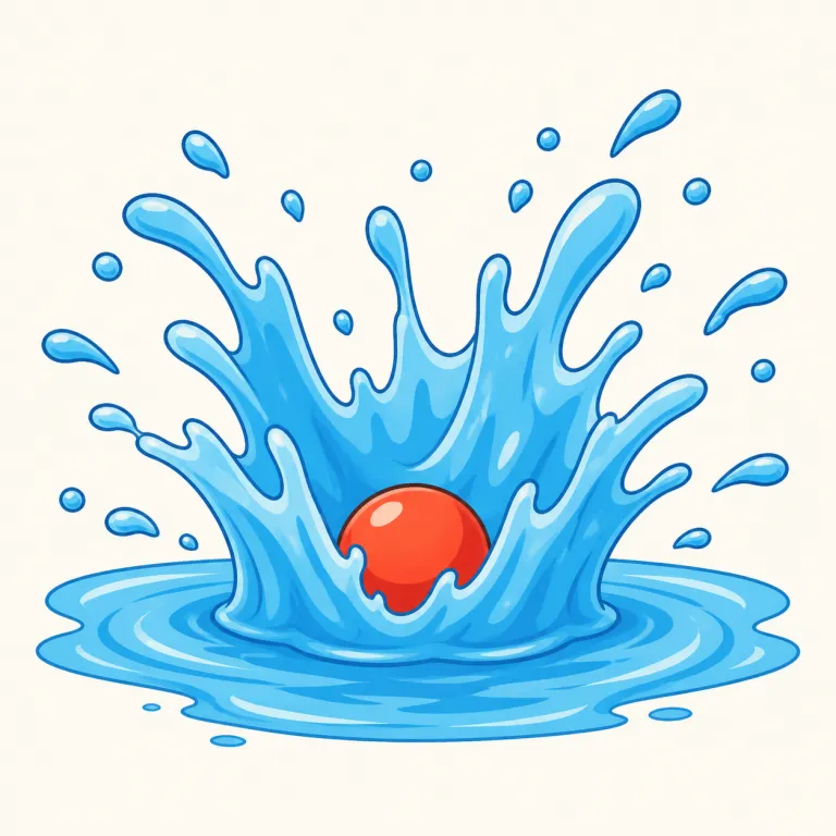 splash（はねる、飛び散る・動詞）の覚え方イラスト — goodness は good に -ness が付いた形で、「good である性質・状態」を名詞にした語です