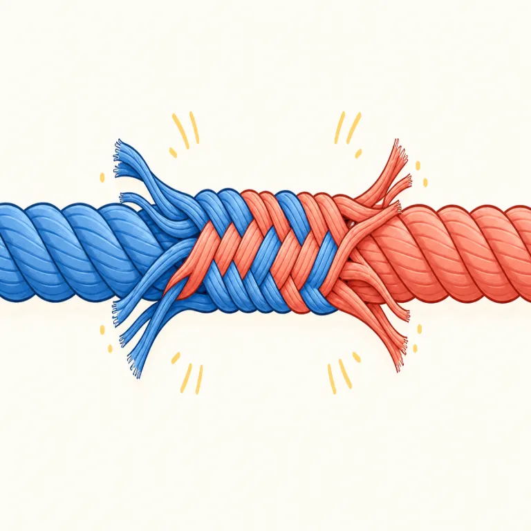 splice（接合する・動詞）の覚え方イラスト — splice は、split や slice のように「いったん切れ目・端があるもの」を思い浮かべると覚えやすい語です