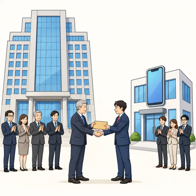 split off a from b（分離独立させる・phrasal_verb）の覚え方イラスト