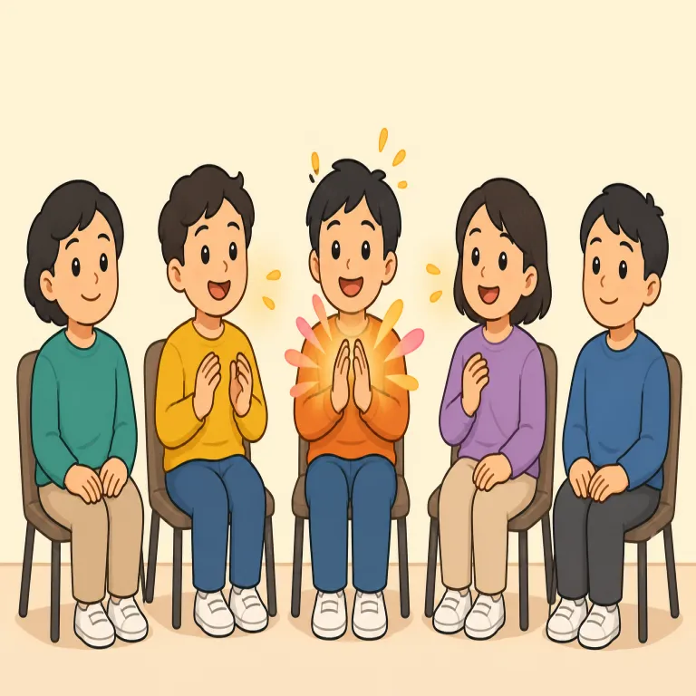spontaneous（自然発生的・adjective）の覚え方イラスト