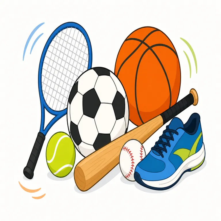 sports（スポーツ・名詞）の覚え方イラスト