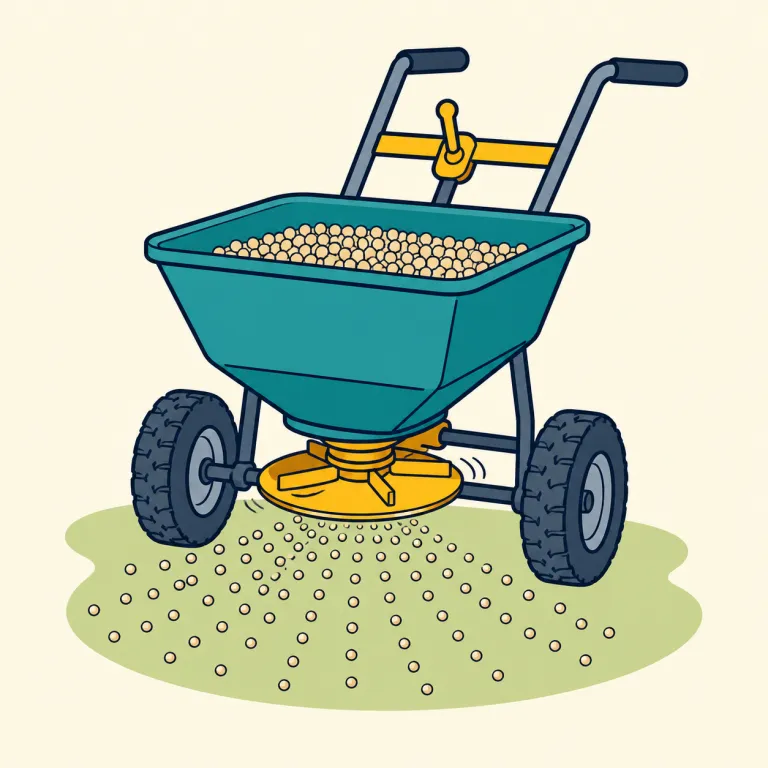 spreader（散布機、拡散器；広める人・noun）の覚え方イラスト