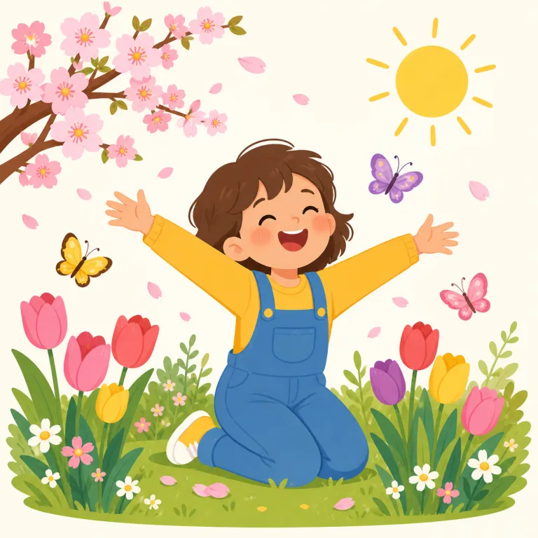 spring is my favorite season（春がいちばん好きな季節です。・フレーズ）の覚え方イラスト — 文全体を丸暗記するより、spring / is / my favorite / season の4塊で覚えると定着し…