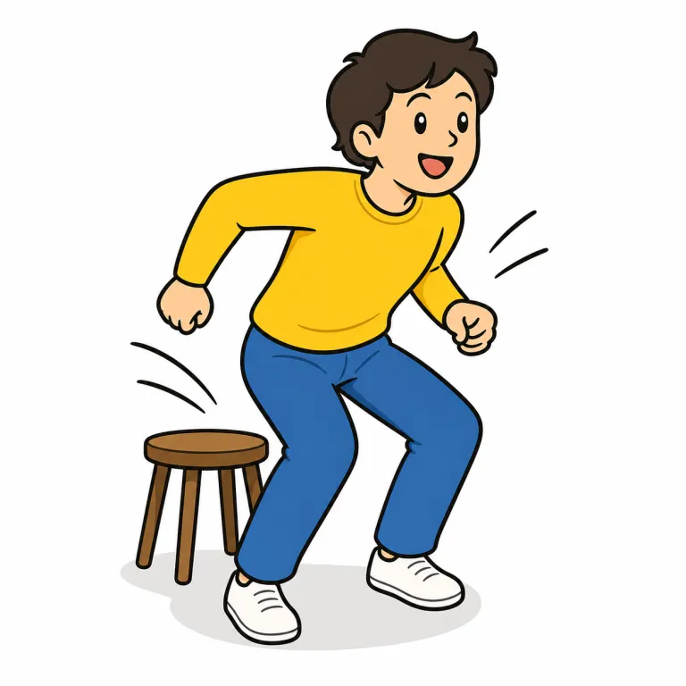 spring up（ぱっと立ち上がる・phrasal_verb）の覚え方イラスト