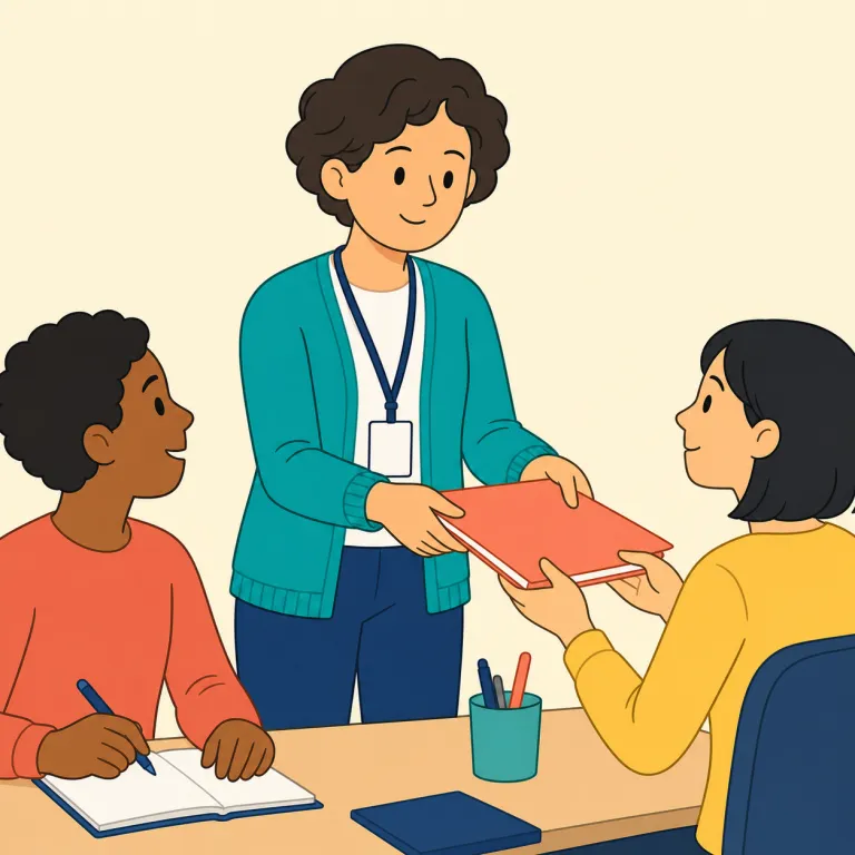 staffer（スタッフ・名詞）の覚え方イラスト — まず知っている staff を土台にすると覚えやすいです