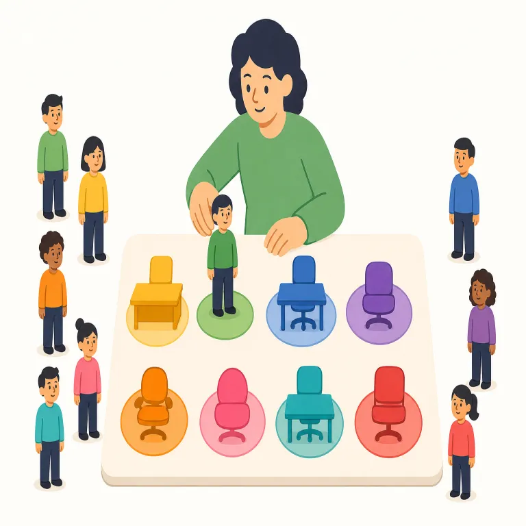 staffingの覚え方イラスト