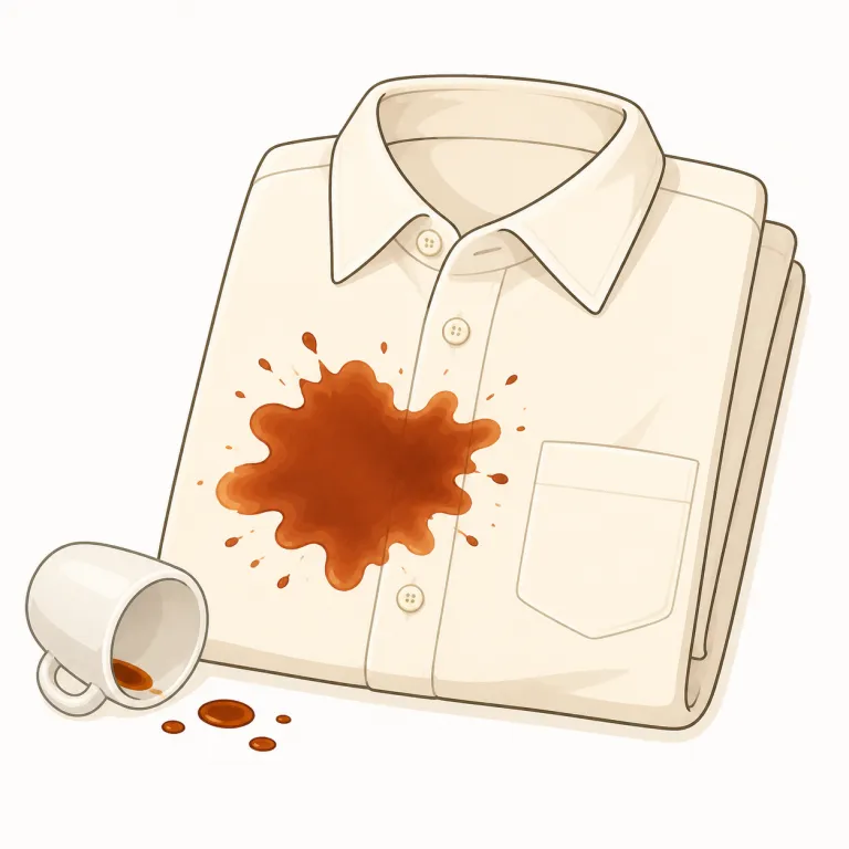 stain（しみ、汚れ・名詞）の覚え方イラスト — 名詞 stain は「あとで見つかる色の証拠」と捉えると定着します