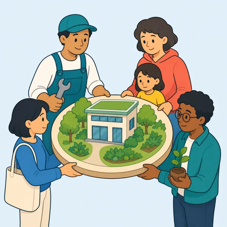 stakeholder（利害関係者・名詞）の覚え方イラスト — shareholder（株主）を知っていると覚えやすい語
