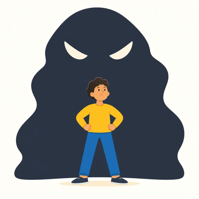 stand up to（立ち向かう・句動詞）の覚え方イラスト — stand up to は、相手や圧力の前で背筋を伸ばして引かない姿を思い浮かべると覚えやすい句動詞です