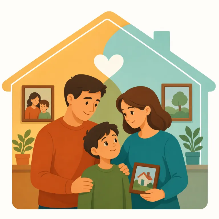 stepmother（継母・名詞）の覚え方イラスト — stepmother は step- + mother で、父親の再婚などによって母の立場になる女性を指します